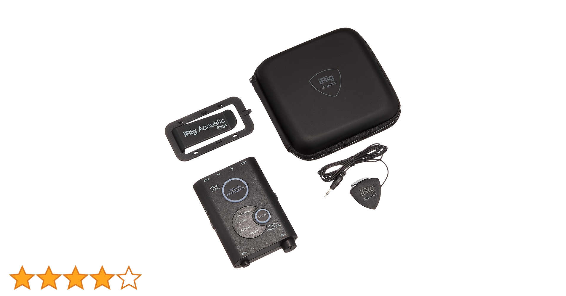 iRig Acoustic Stage アコギ用マイク&プリアンプ レビュー】アコギ用のマイクとプリアンプはiRig Acoustic Stage